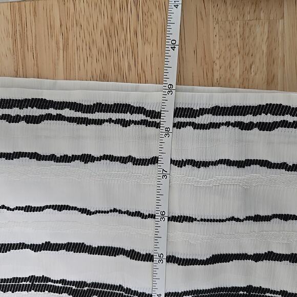 Antonio Melani Womens Sheath Dress Size 6 Black White Pencil Sleeveless Career - Picture 6 of 10